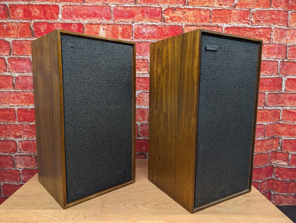 Celestion C County Vintage HiFi Speakers British 25W 4-8 Ohm Audiophile Wooden