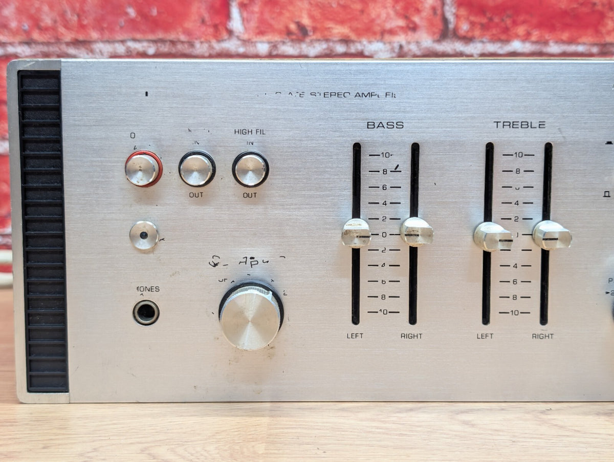 Vintage Rotel RA-611 Stereo Integrated Amplifier Wood Case 1970s HiFi Working