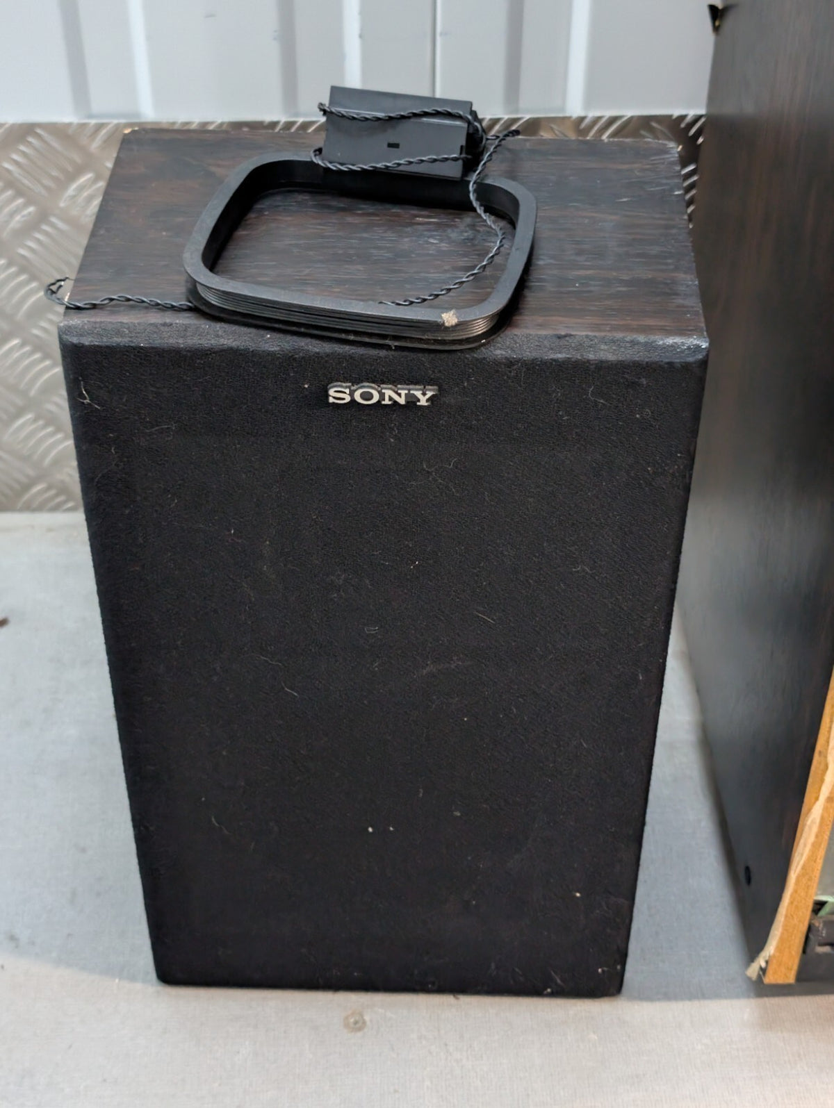 Sony Z-3000 Vintage Stereo Music System Turntable Cassette Radio HiFi Cabinet