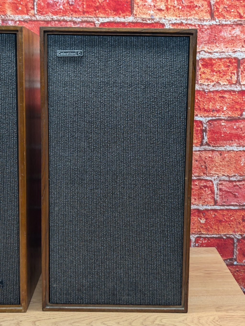Celestion C County Vintage HiFi Speakers British 25W 4-8 Ohm Audiophile Wooden