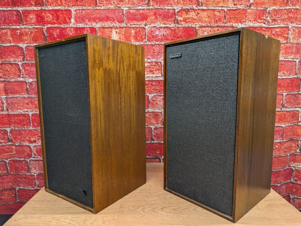 Celestion C County Vintage HiFi Speakers British 25W 4-8 Ohm Audiophile Wooden