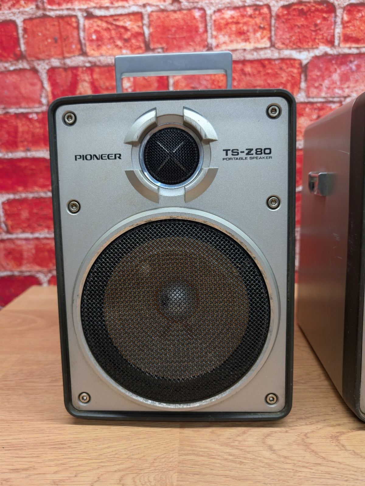 Vintage Pioneer TS-Z80 Portable Speakers Rare Pair Made in Japan Fully Working